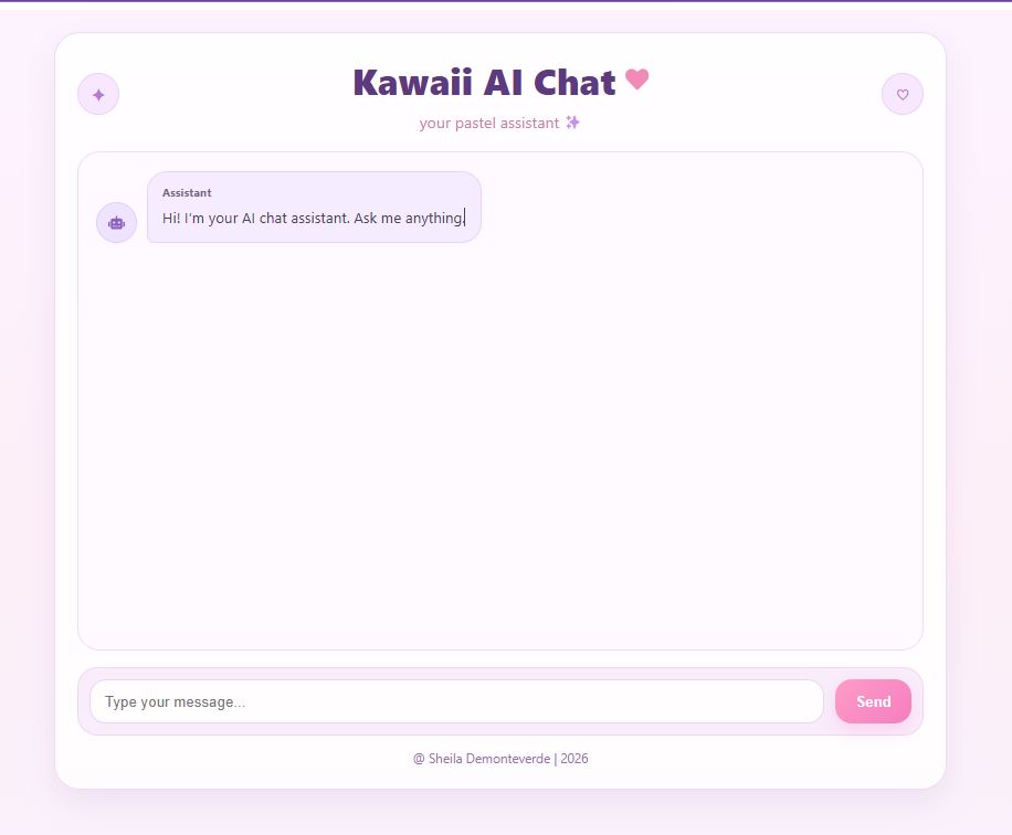 AI Chat App Screenshot
